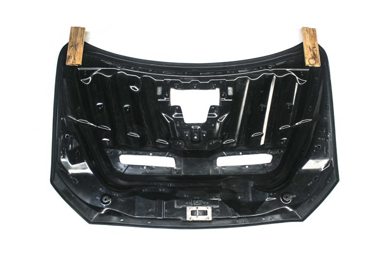 2008-2012 Mitsubishi Lancer Evolution Evo X Oem Style Hood W/o Scoop & Side Vents. Accessories