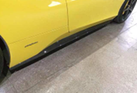 2010-2014 Ferrari F458 Italia Coupe & Spider Side Skirts Extention Accessories