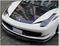 2010-2014 Ferrari F458 Italia Coupe & Spider Oakley Design Style Front Lip Accessories