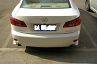 2006-2012 Lexus Is 250 Is350 Wab Style Rear Lip Accessories