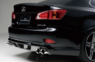 2006-2012 Lexus Is250/350 Face Lift Wald Sports Line Style Rear Lip Accessories