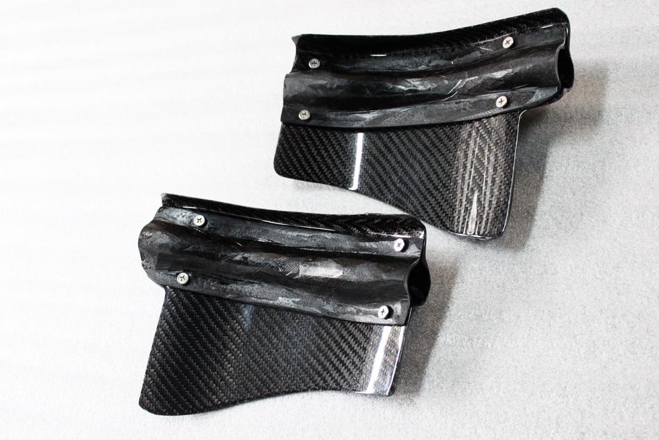 2008-2015 Nissan R35 Gtr Cba Dba Air Deflector For Rear Brakes Calipers Accessories