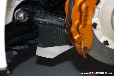 2008-2015 Nissan R35 Gtr Cba Dba Air Deflector For Rear Brakes Calipers Accessories