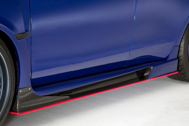 Subaru Impreza Va Wrx S4 & Sti Sedan Vs Arising Ii Side Skirts W Air Shroud Accessories