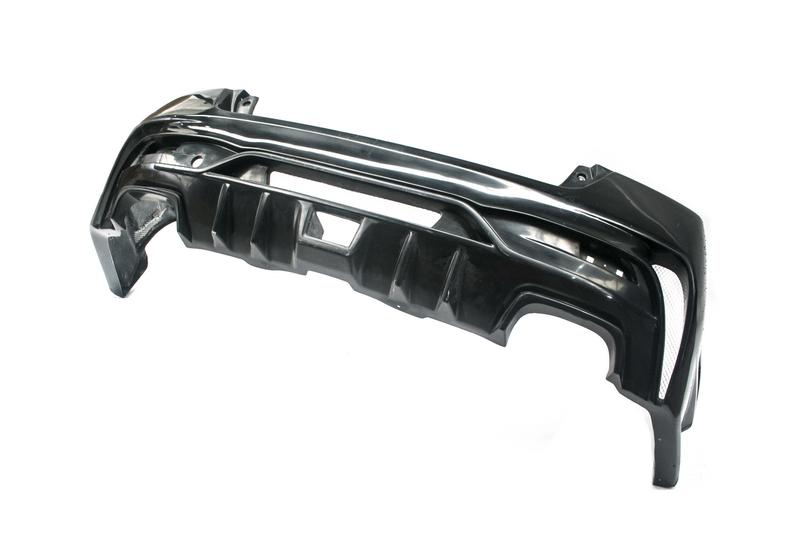 2015+ Subaru Impreza Va Wrx S4 & Sti Sedan Vs Arising Ii Rear Bumper W 2 Pcs Of Reflectors Frp