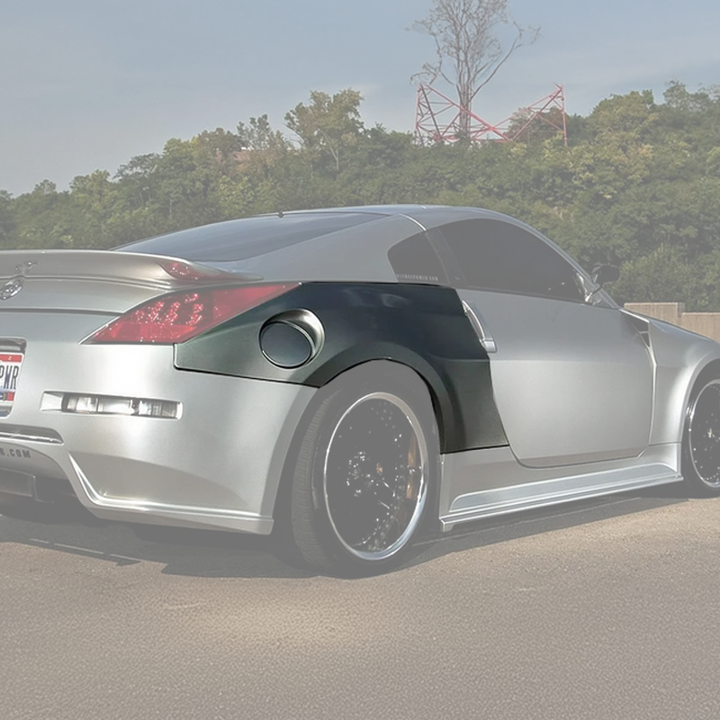 DO style wide body rear fender For Z33 350Z