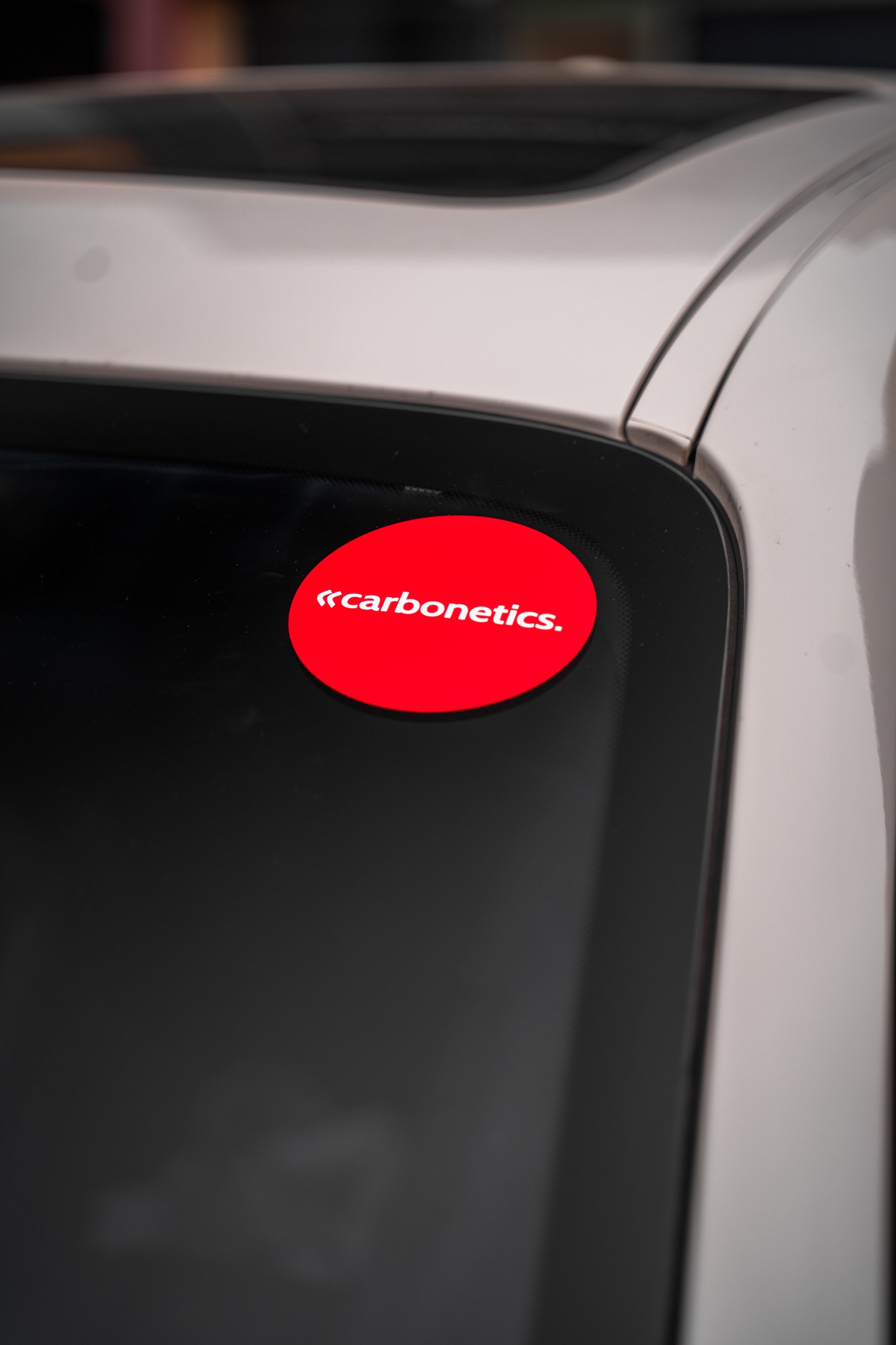 Carbonetics | Slapper Sticker Red