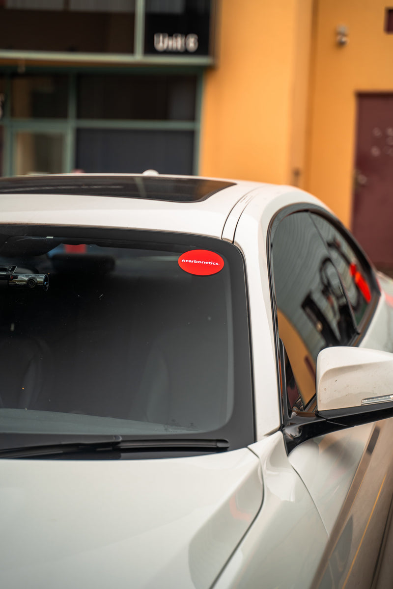 Carbonetics | Slapper Sticker Red