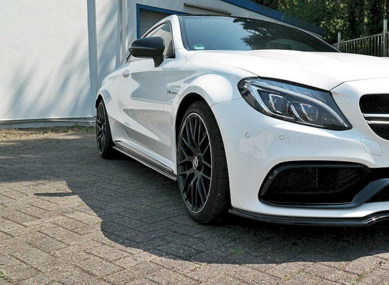 Side Skirts Splitters Mercedes C 205 63 Amg Coupe (2016-2018)
