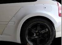 1996-2000 Civic Ek9 Hatchback M&m Style Racing Hyper Rear Fender Flare