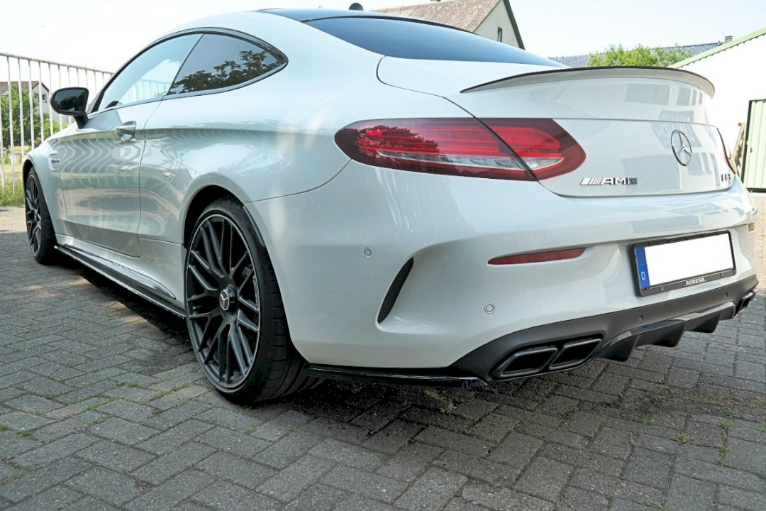 Rear Side Splitters Mercedes C 205 63 Amg Coupe (2016-2018)