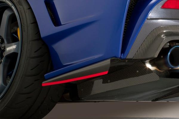 Subaru Impreza Va Wrx S4 & Sti Sedan Vs Arising Ii Rear Diffuser Side Fins Accessories