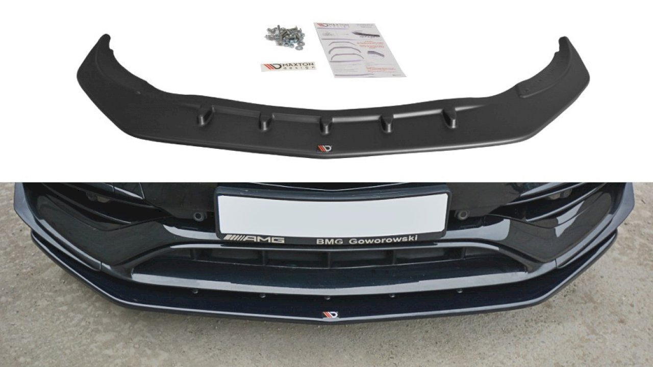 Front Splitter V.1 Mercedes Cla 45 Amg C117 (Facelift) (2017-Up)