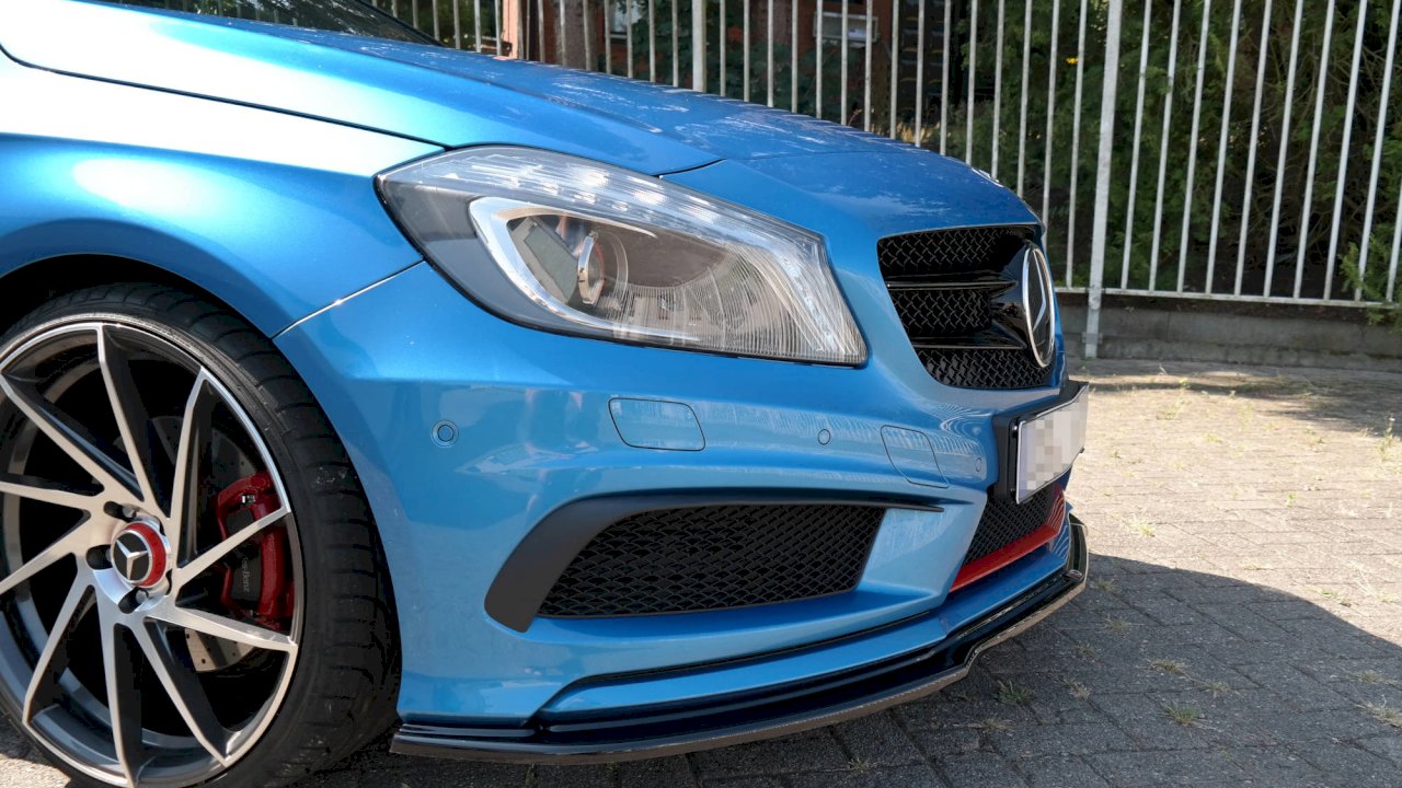 Front Splitter Mercedes A-Class W176 Amg-Line Pre-Facelift (2013-2015)