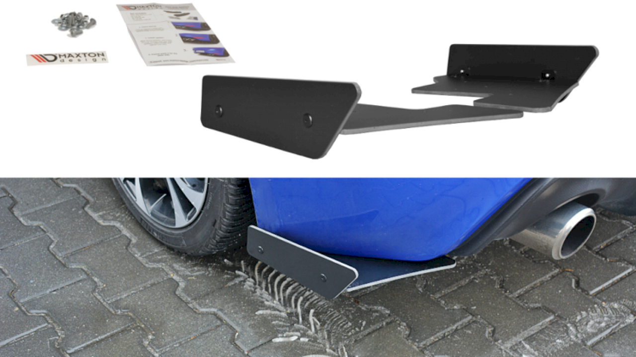 Racing Rear Side Splitters Subaru Brz Facelift 2017-Up