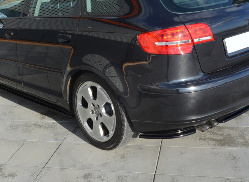 Maxton Design Rear Side Splitters Audi A3 Sportback 8P/ 8P Facelift