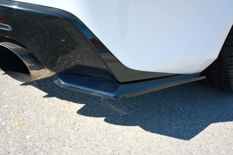 Maxton Design Rear Side Splitters Chevrolet Camaro 6TH-GEN. Phase-i 2SS Coupe (2016-18) - Textured