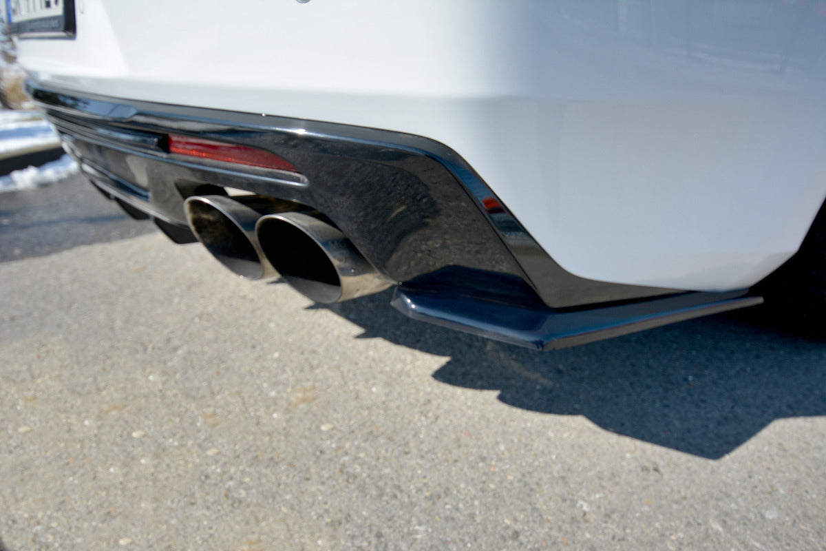 Maxton Design Rear Side Splitters Chevrolet Camaro 6TH-GEN. Phase-i 2SS Coupe (2016-18) - Carbon Look