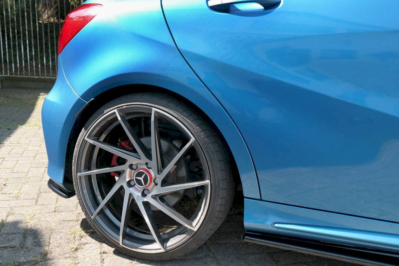 Rear Side Splitters Mercedes A-Class W176 Amg-Line Pre-Facelift (2013-2015)