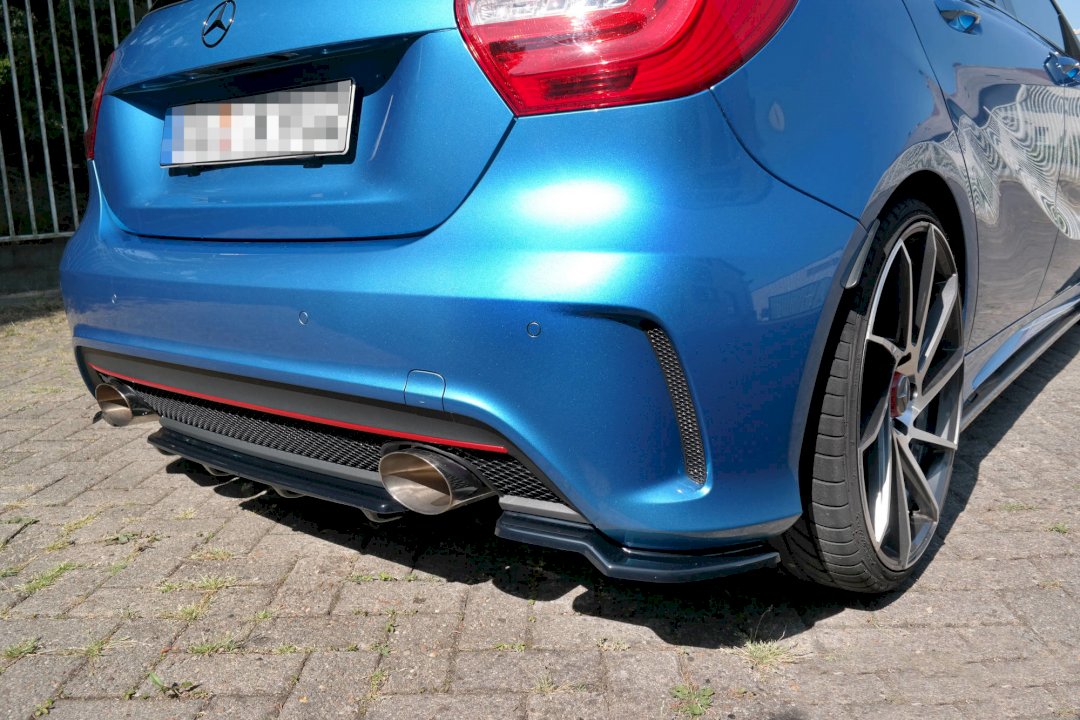 Rear Side Splitters Mercedes A-Class W176 Amg-Line Pre-Facelift (2013-2015)