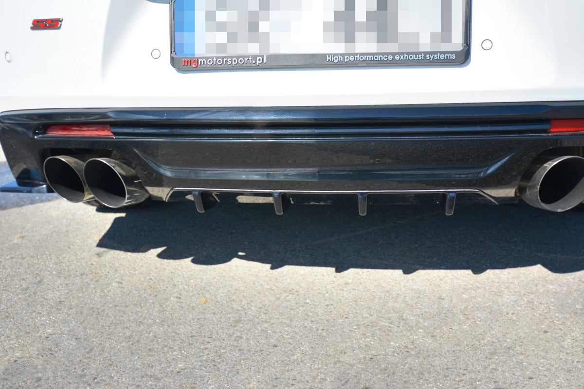Maxton Design Rear Diffuser Chevrolet Camaro 6TH-GEN. Phase-i 2SS Coupe - Textured