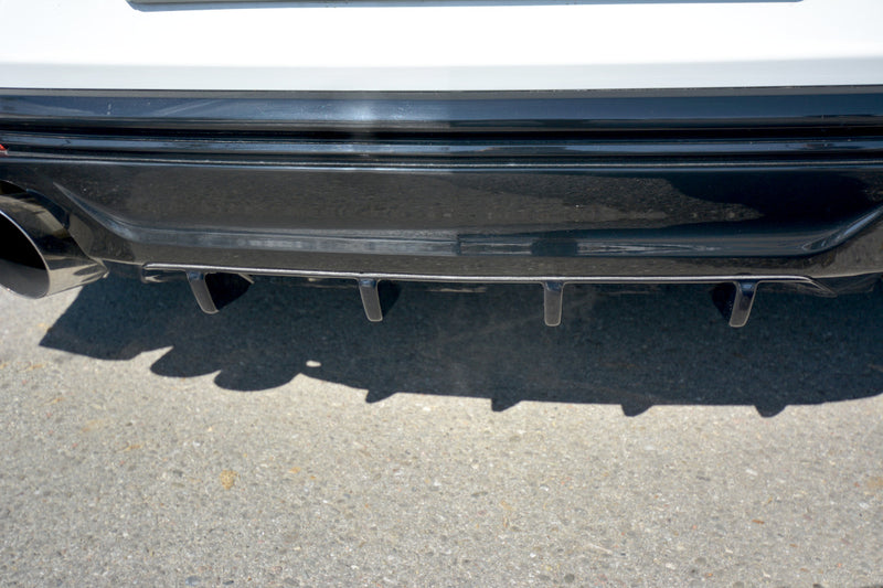 Maxton Design Rear Diffuser Chevrolet Camaro 6TH-GEN. Phase-i 2SS Coupe - Textured