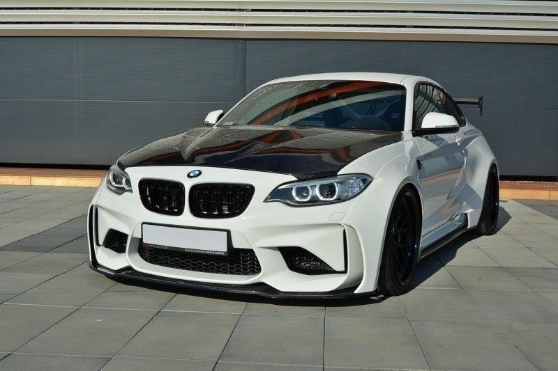Bmw M2 F87 Wide Body + Set Of Carbon Splitters
