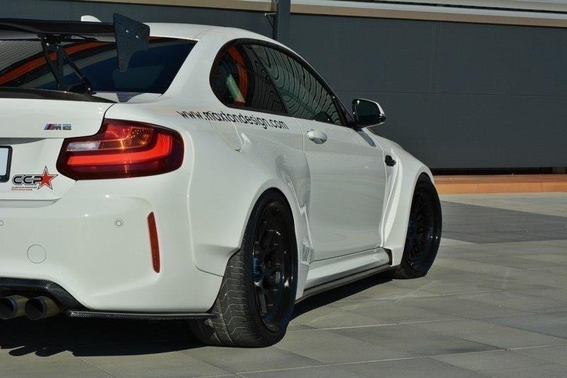 Bmw M2 F87 Wide Body + Set Of Carbon Splitters