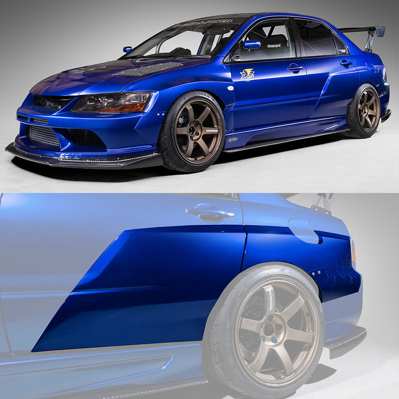 (VRS) HURTLING JOKER STYLE WIDE REAR FENDER +30MM FOR EVO 7-9 CT9A