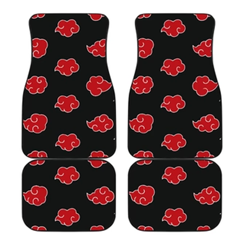 Akatsuki Universal Anime Car Floor Mats (4 Pcs)