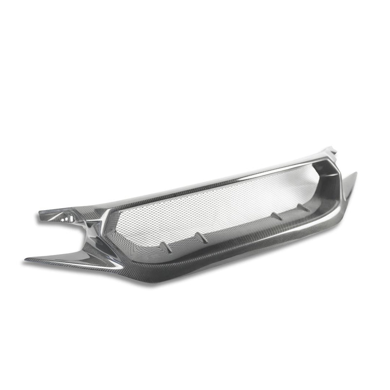 Civic Type R Fk8 Js Style Front Grill Carbon Fiber 2017+ Accessories