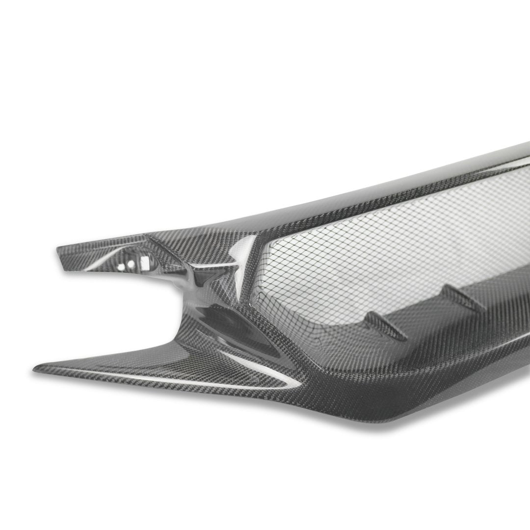 Civic Type R Fk8 Js Style Front Grill Carbon Fiber 2017+ Accessories