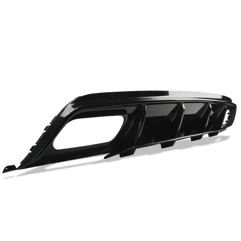 2017-2019 Mercedes Benz W176 A45 Abs Rear Oem Diffuser Black Tips Gloss Accessories