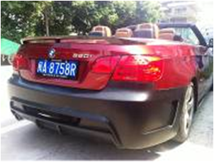 09-11 Bmw E92/e93 Lci Vorsteiner Style Rear Bumper (Single Exhaust) Accessories