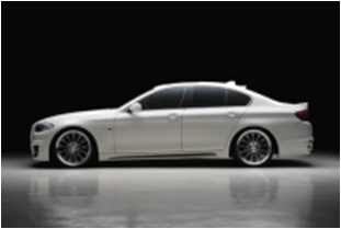 2010-2013 Bmw 5 Series F10 F18 Sedan Wald Sports Line Black Bison Editiion Style Side Skirts