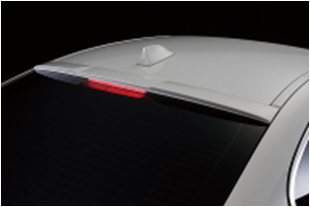 2010-2013 Bmw 5 Series F10 F18 Sedan Wald Sports Line Black Bison Editiion Style Roof Spoiler