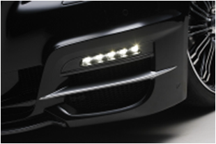 2010-2013 Bmw 5 Series F10 F18 Sedan Wald Sports Line Black Bison Editiion Style Dayrunning Led