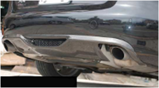 2009-2013 Audi A4 B8 Sedan/avant Caractere Style Rear Diffuser Accessories