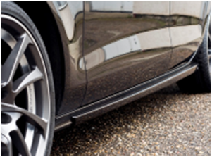 2012-2013 Audi A7 Abt Style Side Skirts Accessories