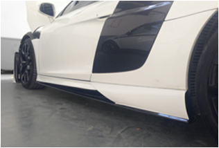 2008-2014 Audi R8 Regula Style Side Skirts Accessories