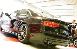 2010-12 Audi A8 Abt Style Trunk Spoiler Accessories