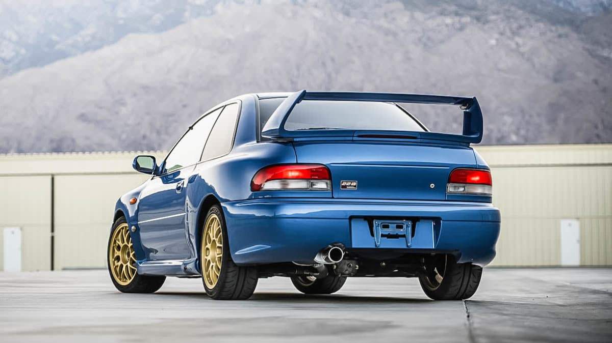1998-2001 Subaru Impreza Wrx Sti Gc8 22B-Sti-Style Rear Bumper Accessories