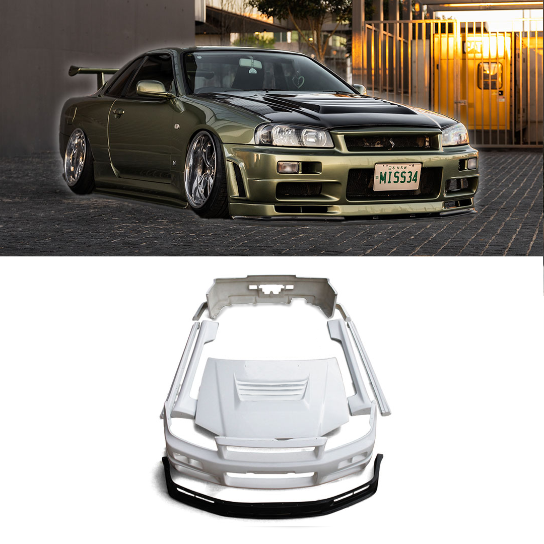 Custom R34 Gtr Builds R34 Carbonetics GTT to GTR Coupe Conversion Kit Latest 2024 Edition ...