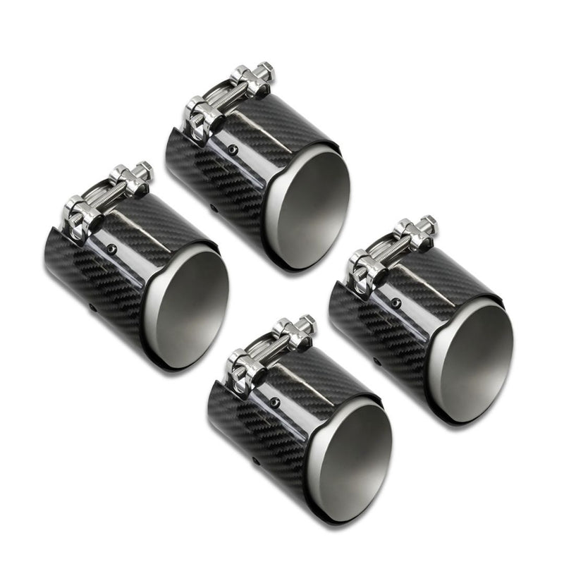 Bmw M2 M3 M4 Gloss Carbon Exhaust Tip (4 Pcs Set)