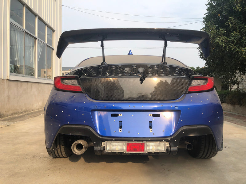 22- Brz Zd8 Gr86 Zn8 Sti Style Swan Neck Gt Wing W. Uprights