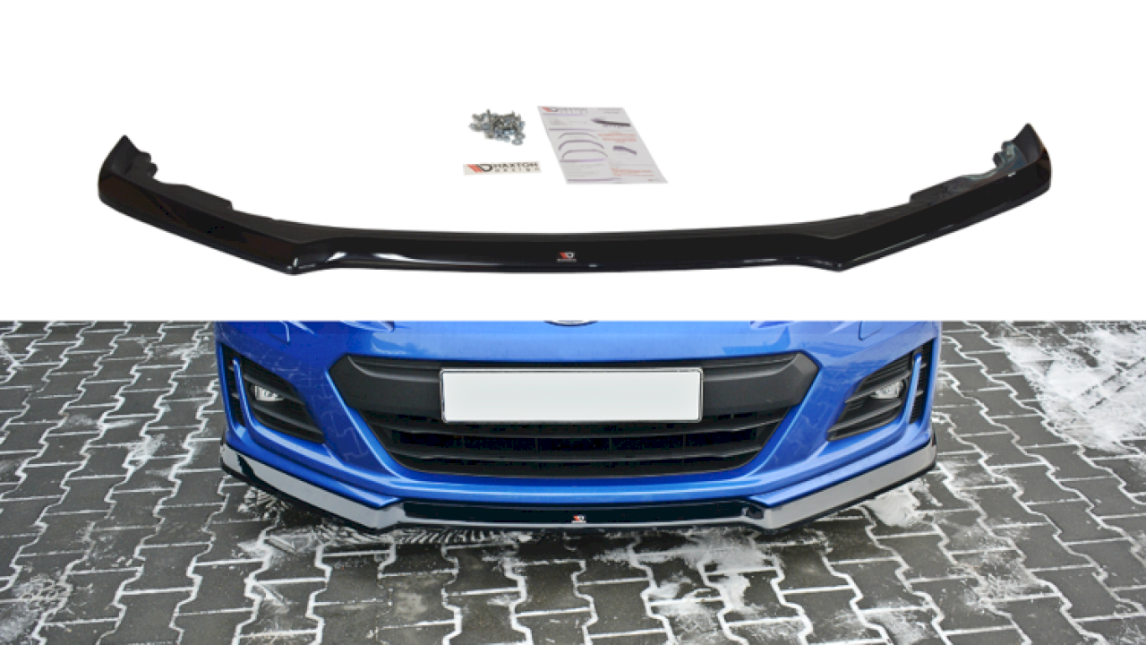 Front Splitter V.2 Subaru Brz Facelift 2017-Up