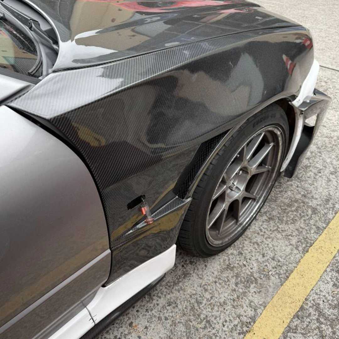 R34 GTR BNR34 Vented Z Tune Fenders | High-Quality Aero Parts for