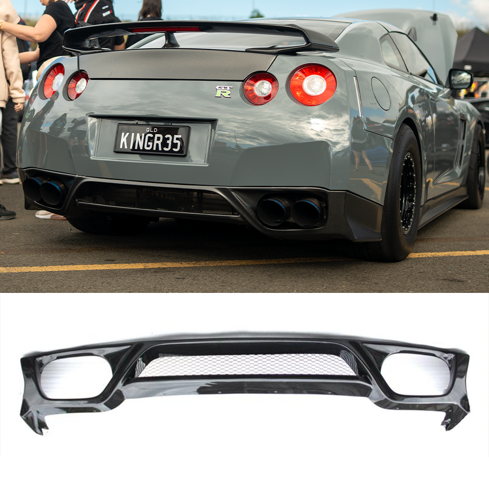 Zele- Performance Style Rear Lip For 2008-2016 Nissan R35 GTR CBA DBA