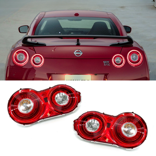OEM Style Rear Tail Lights Upgrade Version For R35 GTR - Carbonetics