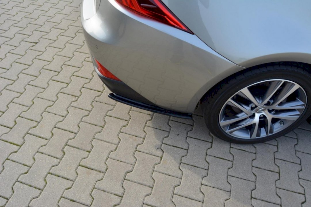 Rear Side Splitters Lexus Is Mk3 Facelift T (2016-Up)
